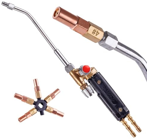 Taschenlampe zum Löten von Metallen und Legierungen Sauerstoff/Propan