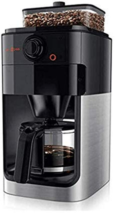 CURZLERH Macchina per caffè Americano da 10 Tazze, Macchina per caffè Automatica per macinare e preparare Il caffè con macinacaffè Incorporato