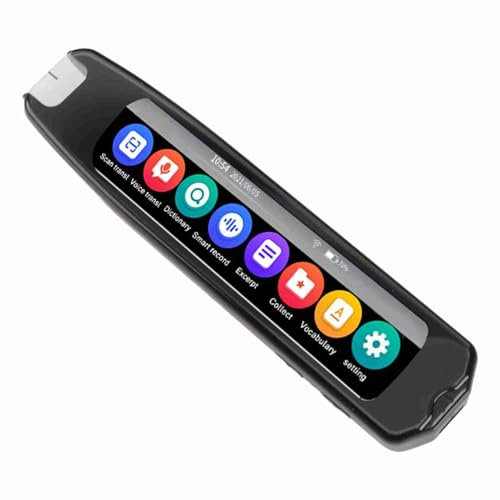 Mumusuki Bolígrafo con Diccionario Multilingüe con Asistente de Inteligencia Artificial para Viajeros y Entusiastas de los Idiomas