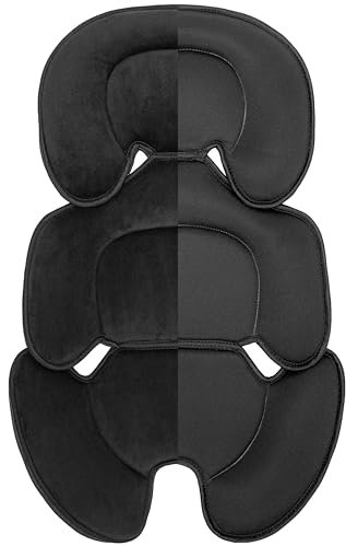 storchenbeck Universale Baby Sitzauflage – Wendematte für Babyschale & Kinderwagen – Kopf- & Körperstütze für Neugeborene – Ganzjahres-Pad für Hochstuhl, Babysitz & Reise – Waschbar, Geschenkidee