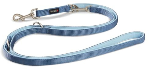 Wolters Führleine Professional Comfort, Farbe:Riverside Blue/Sky Blue, Größe:L 200 cm x 20 mm