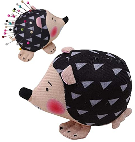 Rianpesn Puntaspilli da Cucito Riccio - Porta spilli in Tessuto Cuscini per Aghi da Cucito | Cuscino ad ago Portatile Puntaspilli Simpatici puntaspilli Accessori per Cucire