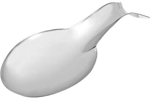 BEBEMOKO 1Pezzi Portacucchiaio Inossidabile per Cucchiaio Leggero e Versatile per Cucine Barbecue e Ristoranti Facile da