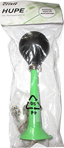 CRIVIT Einklang-Hupe/Fahrad-Klingel/Fahrradglocke im Retrodesign (Gruen)