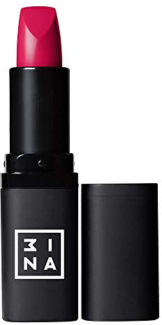 3INA MAKEUP - Vegan - Cruelty Free - The Lipstick 114 - Light framboise - Longwearing Formula - Moisturizing Creamy Texture - Smooth Formula - Intense Color - Highly Pigmeted Shades - Shiny Finish