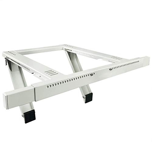 Jeacent Universal Window Air Conditioner Support Bracket No Drilling ,No Tools, Heavy-Duty Window AC Bracket Supports Up to 200lbs, Fits Single or Double Hung Windows