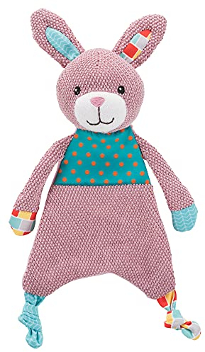 TRIXIE Junior Hase - kuscheliges Plüschtier aus weichem Stoff, 28 cm - süßes Hundespielzeug Hase - langlebiges Stofftier für Spielspaß & Kuscheln - 36171