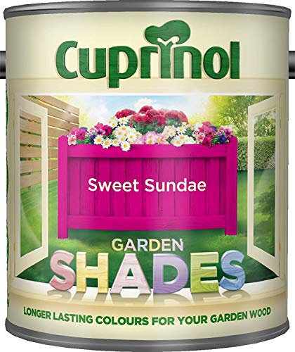 Cuprinol 3 x Garden Shades Sweet Sundae 1L