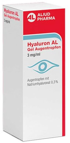 HYALURON AL Gel Augentropfen 3 mg/ml 1X10 ml
