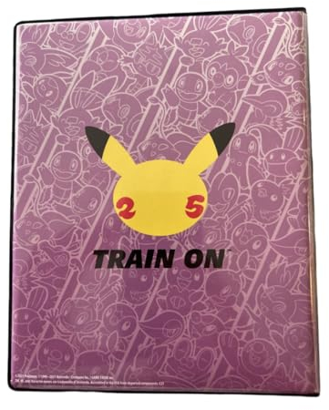 Ultra PRO Sammelalbum 25th Anniversary Celebrations 4-Pocket Album/Portfolio für 112 Karten NEU