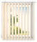 time4blinds - Lamellenvorhang - Vertikaljalousie - Lamellen für Büroarbeitsplätze und für Haus und Wohnung - Vorhang Flächenvorhang Schiebevorhang - 100x250 cm - Apricot