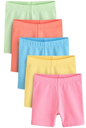 NEXT Mädchen Radlershorts, 5er-Pack Multi Bright 80-86