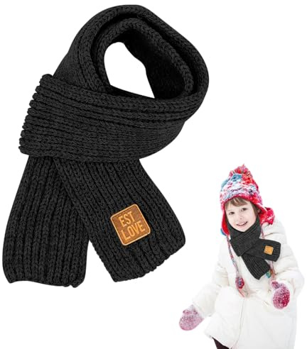 Smdbzda Scaldacollo Bambini Sciarpa, Sciarpa Invernale per Bambini, Scaldacollo Bambino Cotone, Bambini Termico Scalda Collo, Sciarpa per Bambino Neonato, per Bambini, per Ragazzi Ragazze Bambini (A)