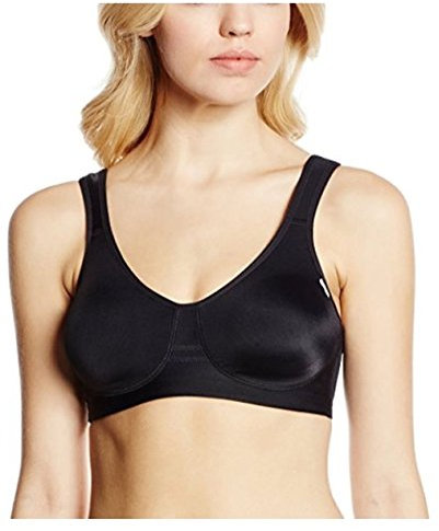 Viania Damen Sport-BH Wellness BH 14750 schwarz 100 D