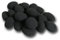 Hekers Keramiksteine Set 24teilig, schwarz Gel-Kamin Bioethanol-Brenner Dekoration Pflanzen-Schale Tisch-Deko