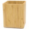 Dehaus® Groß Stilvolle Bambus Küchenutensilienhalter, Küchen Organizer, Besteckkorb, Besteckhalter aus Holz, Kochlöffelhalter, Küchenhelfer Aufbewahrung, Utensilienhalter Küche, 16.5cm H x 14cm x 14cm