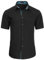 Enlision Men's Short Sleeve Shirts Black Regular Fit Shirt for Men Shirt Button Up Business Casual Shirts XXL