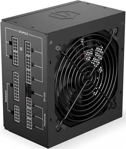 ENDORFY Supremo FM6 Gold 850 W – Fully Modular ATX 3.1 & PCIe 5.1 Compliant Power Supply with 12V-2x6 Cable – 105°C-Rated Capacitors, Modern Standby Mode – Black