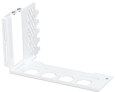TENYELE SXJ B - Soporte vertical para tarjeta gráfica, soporte de GPU, versión mejorada, convertidor de ángulo de metal, soporte de metal para carcasa de PC, montaje interior de gran angular