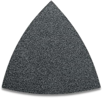 FEIN Schleifblätter Korn 60; 50 Stück (Korund-Schleifkörner + Vollkunstharzbindung, Kantenlänge 80 mm) 63717082011