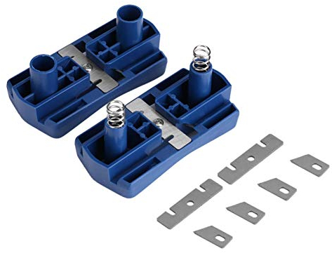 Veneer Trimmer, Wood Banding Machine Laminate Cutter Woodworking Trimmer Banding Trimmer with Blades Spared, Band Cutter Manual Trimming Woodworking Tool