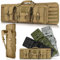 LGESR Gewehrtasche, Waffenkoffer für Langwaffen, Waffenkoffer, Langwaffenkoffer, Futteral Langwaffen, Airsoft Waffen Rucksack, Weich Gepolsterter Gewehrkoffer (Color : Braun, Size : 93cm)