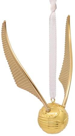 Hallmark Goldener Schnatz Harry Potter Quidditch Ornament - Hängende Dekoration für Weihnachten