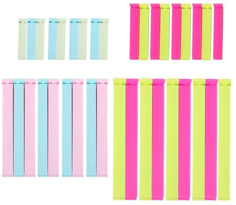 Lot de 36 clips de fermeture multicolores réutilisables pour sac de cuisine, pour emballer des bonbons, des biscuits, du pain, du café, des collations