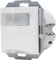 HK07 - INFRAcontrol R180°, Infrarot-Bewegungsmelder, 3-Draht-Gerät, max. 1000W, 55x55 mm, Farbe: arktisweiß