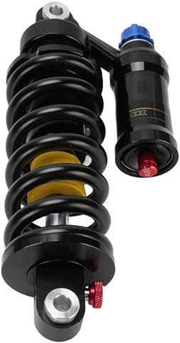 Tbest Bike Acborbeur D'amortisseur en Aluminium Suspension Arrière Haute Résistance pour Les Vélos de Montagne à Queue Douce (190MM)