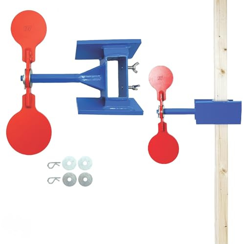 Bash Target Supply AR500 Steel Shooting Target Spinner - Handgun Rated 5/16 Thick