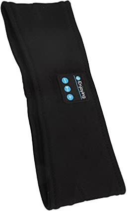 RASTKY Auriculares Deportivos Inalámbricos con, Banda para el Sudor, Diadema HI-FI para Yoga, Tiempo de Reproducción de Música de 8 Horas, Color Gris para Entrenamiento