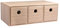 Rayher 62909505 Holzkommode mit 3 Schubladen, FSC 100%, natur, 32x18x11.5 cm