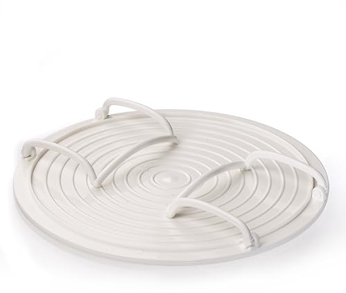 Hot Mate 2pc - The Multi-Plate Stacking, Lift-Out Tray That?s Also a Splash lid