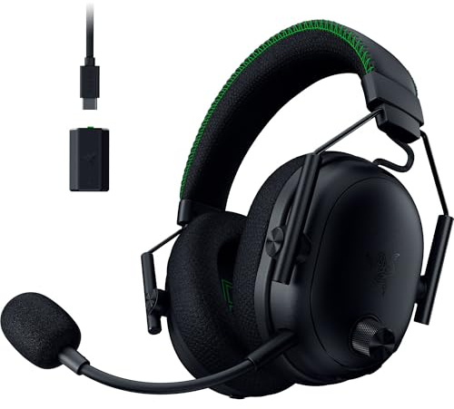 Razer BlackShark V3 Pro Xbox S|X - Auriculares e-Sports inalámbricos con ANC - Cancelación Activa del Ruido - Controladores Triforce de 50 mm - HyperSpeed 2,4 GHz & Bluetooth - Xbox/PC | Negro