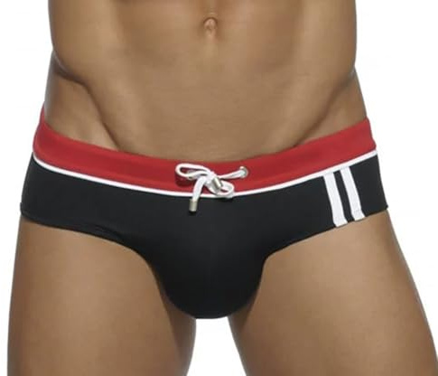 YOUKD Slip da Bagno Uomo Bikini Slip Stretch Swimwear Boxer Beach Shorts Costume da Bagno da Surf
