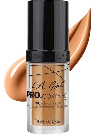 L.A. Girl Pro Coverage Illuminating Foundation - Warm Beige