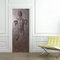 Bdhnmx Selbstklebende 3D Tür Wandbilder aufkleber Han Solo Carbonite Diy Home Design Sonderanfertigung Tapete 30,3X78,7 (77X200 Cm)