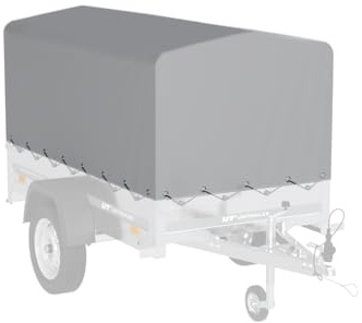 Telone ad archetto h-800 UNITRAILER telone per rimorchio, 200 x 106 cm Garden 200 Kipp