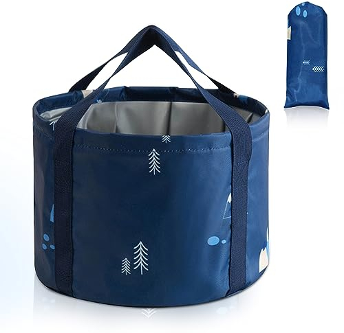 Multifonctionnel pour tremper Les Pieds,Seau Pliable pour tremper Les Pieds, Baignoire, Bain de Pieds Portable, Spa, trempage Pieds Maison, pédicure Bassin, Camping en Plein air