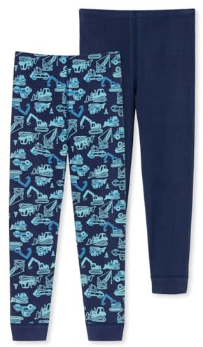 Schiesser Jungen Lange Unterhose 2 Pack Unterwäsche, Sortiert 2_181849, 140 EU