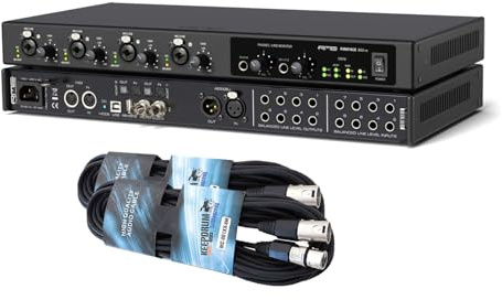 RME Fireface 802 FS AE Audio Interface Sonderedition mit 2x keedprum XLR-Kabel
