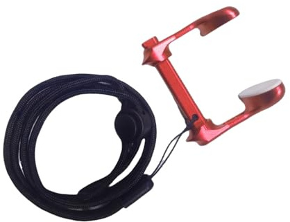 Zktfyshk Clip per naso da nuoto con cordino Protezione da nuoto Accessori da nuoto Tappi galleggianti per sport acquatici Clip per naso con cordino
