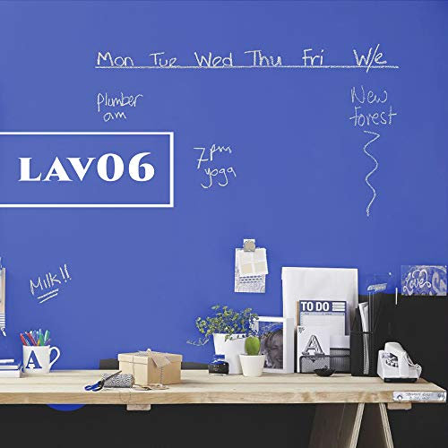 Pittura lavagna magnetica litri 2,5 nero lvm01,viola lvm02,grigio lvm03,verde lvm 04,arancione lvm05, turchese lvm06 chalkboard paint (Turchese Lvm06)