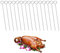 15cm 100% Lebensmittelqualität 304 Edelstahl Truthahn Lacers, Rollennadeln, Fleischnadeln, Metallspieße, Cocktailspieße für Trussing Turkey und Geflügel (15Pack) (15CM)