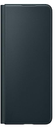 Samsung Leather Flip Cover Smartphone Cover EF-FF926 für das Galaxy Z Fold3 5G, Handy-Hülle, extra-dünn, stoßfest, Schutz Case, Grün