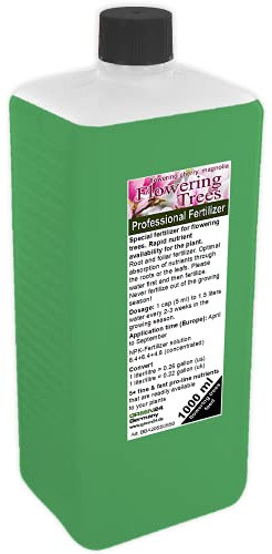 GREEN24 Engrais complet HIGH-TECH NPK pour arbres à fleurs, engrais pour magnolia, tulipier de Virginie, paulownia, catalpa, cerisier du Japon, cornouiller du Japon, etc.
