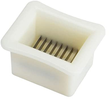 MOUNTTU Stangenbohnenschneider, Bohnenschneider mit Edelstahlscheibe, Bohnenschnurentferner, Küchenhelfer, Bohnenschneider, Bohnenschneidegerät, Küchenwerkzeug, tragbarer Bohnenschneider