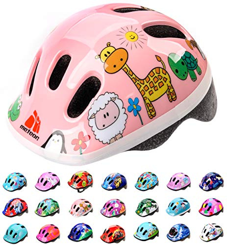 meteor Casco Bici Ideale per Bambini - Caschi Perfetto per Downhill Enduro Ciclismo MTB Scooter - Helmet per Tutte Le Forme di Attività in Bicicletta Helmo