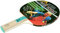 Sure Shot Matthew Syed MS-1000 Tischtennisschläger, Noppen-Out-Gummi, Einer, rot/schwarz